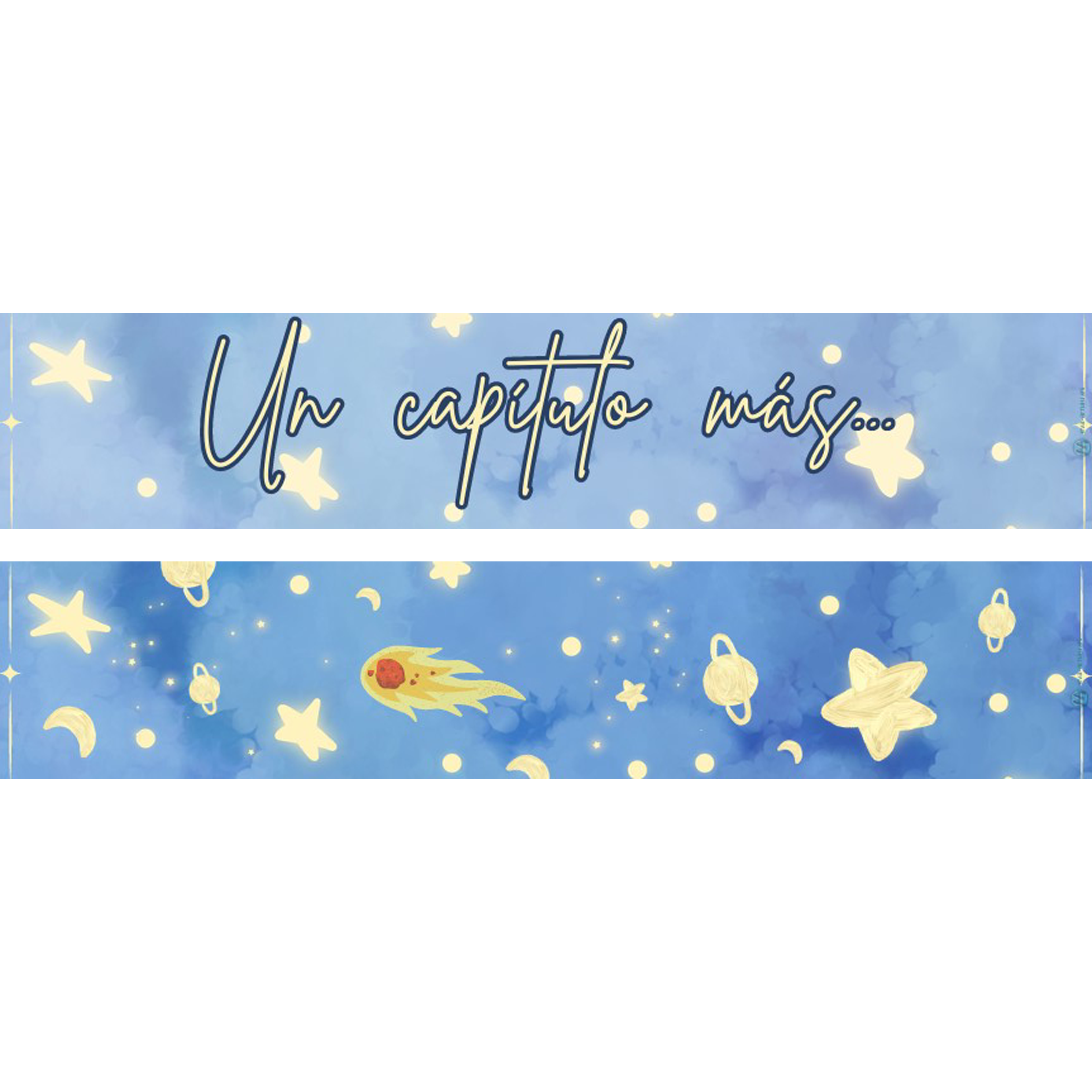 En este momento estás viendo Marcapáginas con diseño de estrellas