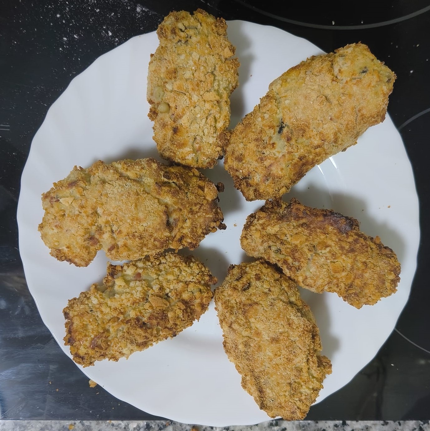 En este momento estás viendo Croquetas de jamón y champiñones